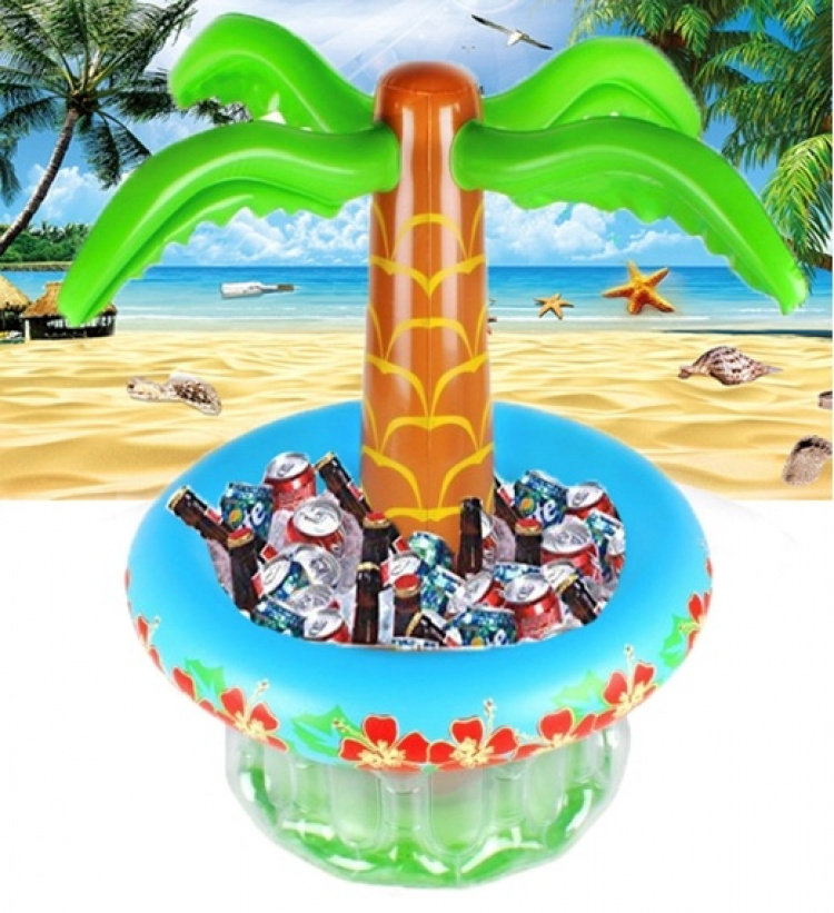 Inflatable palm with ice bucket, 65 cm Inflatable palm with ice bucket, 65 cm