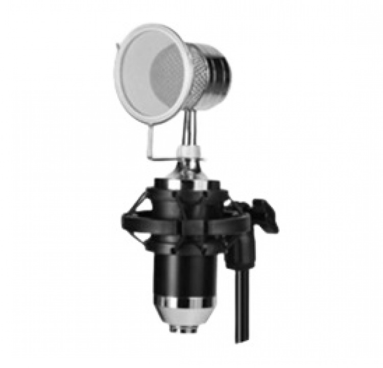 Shock-absorbing microphone stand, 35 cm Shock-absorbing microphone stand, 35 cm