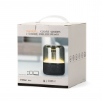 Speaker TRANSPARENT SMOKE with fabric panel & multicolor LED Speaker TRANSPARENT SMOKE with fabric panel & multicolor LED