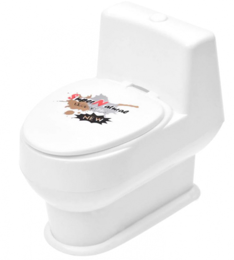 Splashing joke toilet Splashing joke toilet