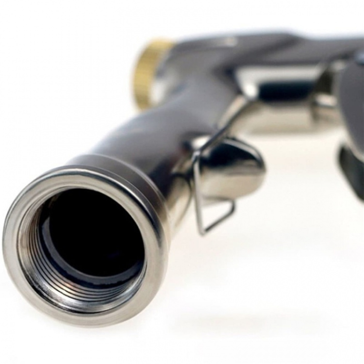 High-pressure nozzle for water hose, metal