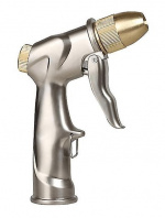 High-pressure nozzle for water hose, metal