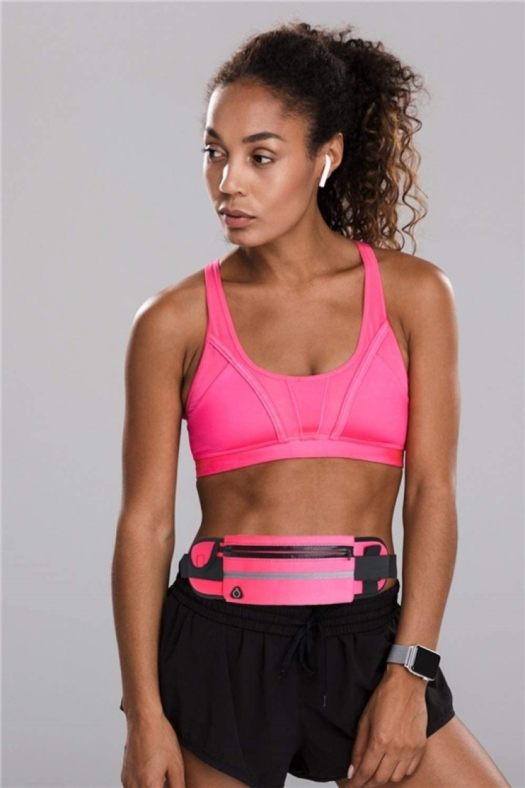 Sporty waist bag, Pink Sporty waist bag, Pink