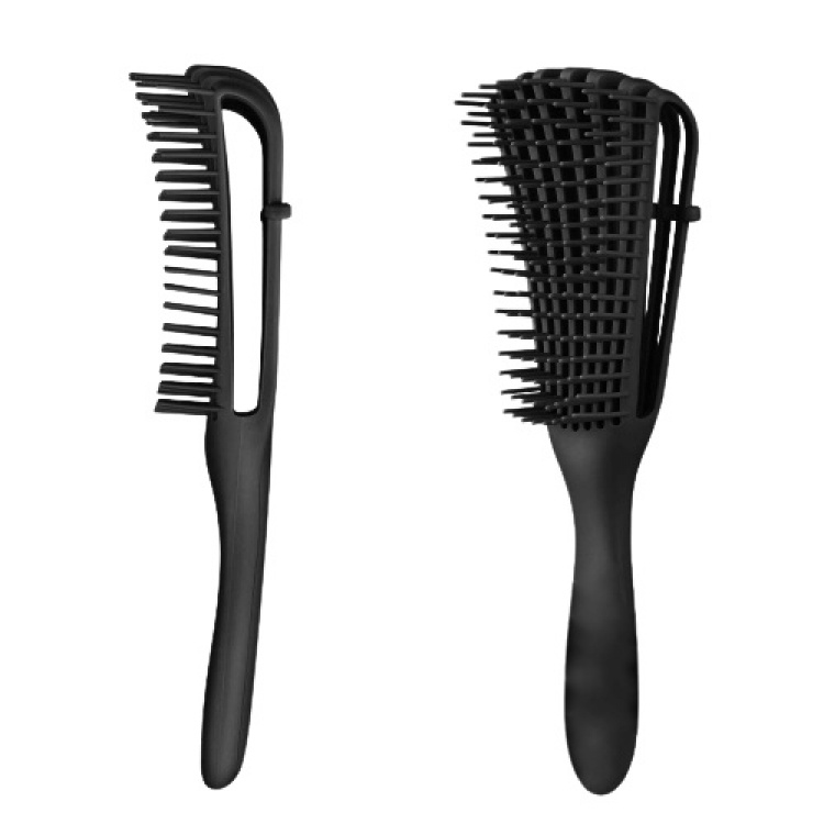 Flexible Hairbrush, black Flexible Hairbrush, black