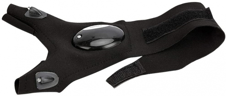Flashlight glove