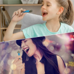 Mini microphone, Blue Mini microphone, Blue