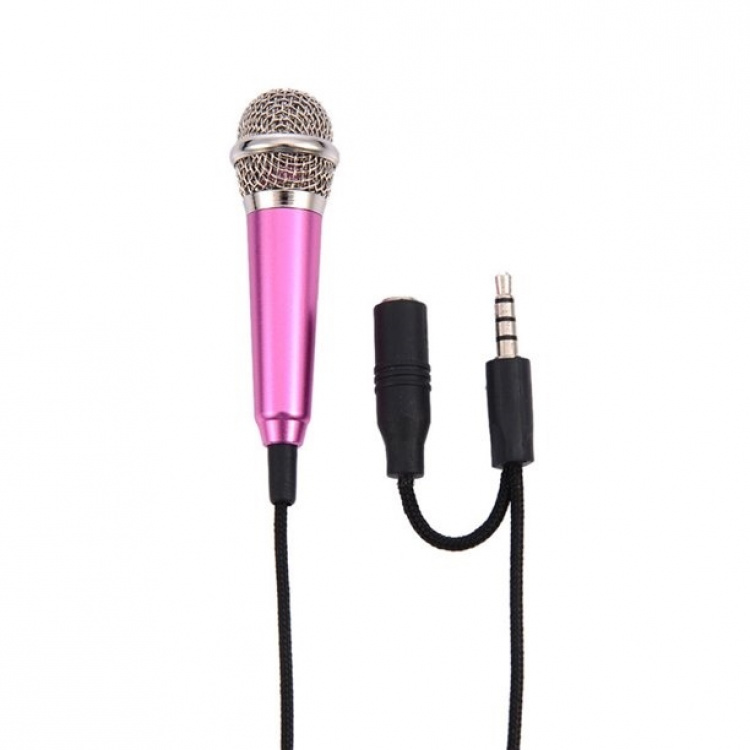 Mini microphone, Pink