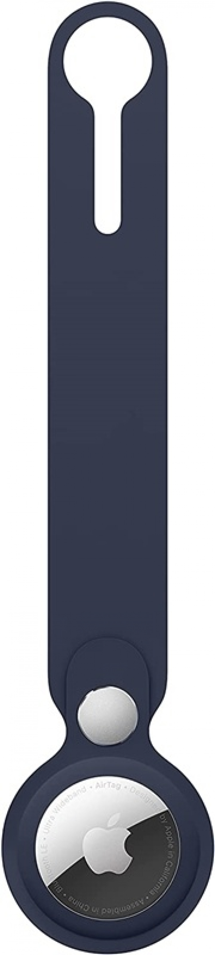 PU leather case for Airtag, Blue PU leather case for Airtag, Blue