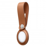 PU leather case for Airtag, Brown