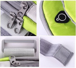 Spacious arm bag with headphone port, Green Spacious arm bag with headphone port, Green