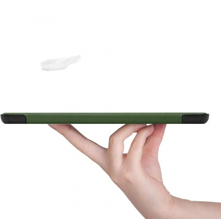Tri-fold case with stand function for Galaxy Tab A7 10.4 T500/T505, Green. Tri-fold case with stand function for Galaxy Tab A7 10.4 T500/T505, Green.