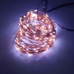 LED String on Copper Wire USB 10m, Cool White