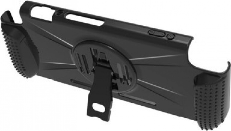 Protective case with stand for Nintendo Switch, Black Protective case with stand for Nintendo Switch, Black