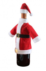 Decoration for wine bottle, Santa Decoration for wine bottle, Santa