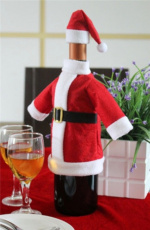 Decoration for wine bottle, Santa Decoration for wine bottle, Santa