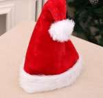 Classic Santa hat in plush, Onesize