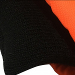 Ski gloves in varsel colors with reflex, Orange, Size L