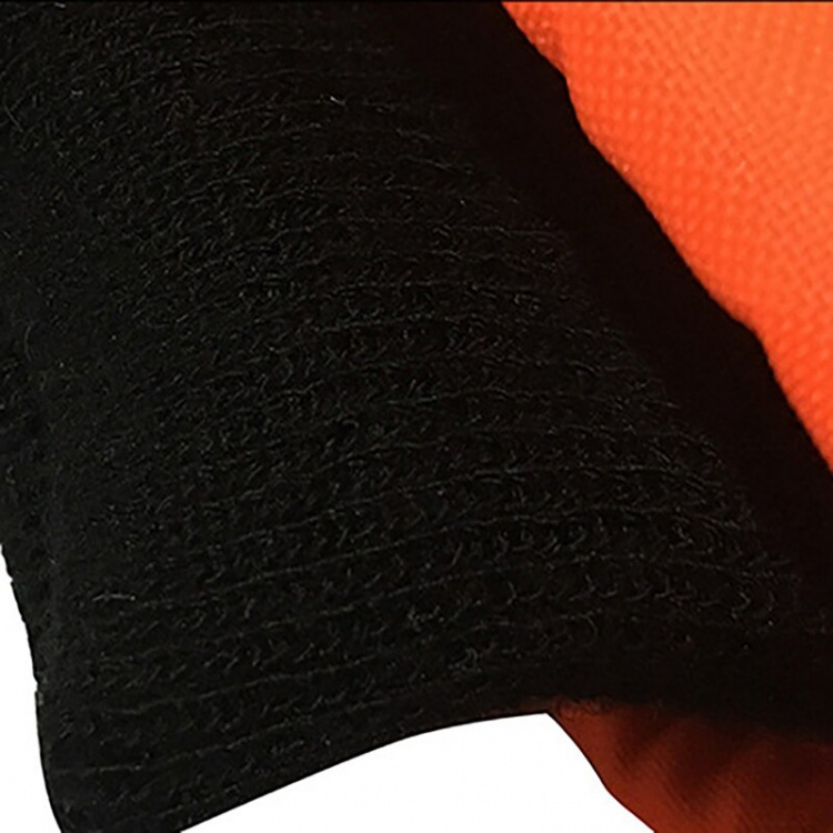 Ski gloves in varsel colors with reflex, Orange, Size L