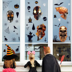 Sleek wall decorations with Halloween motifs, 30x20. Sleek wall decorations with Halloween motifs, 30x20.