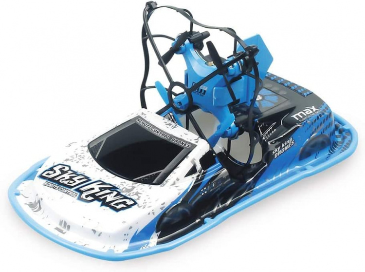 3-in-1 Drone, Boat, Car 2.4 G 4-axis, Blue/Grey 