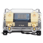 1-in-1-way fuse holder for car audio with display, 100A