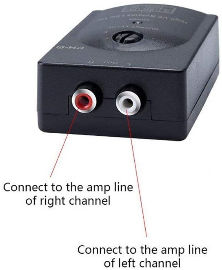 High to Low 2 Channel Line Output Converter