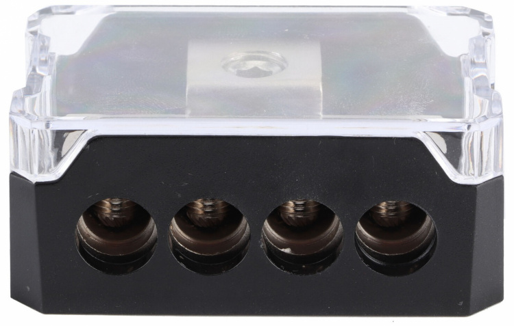 Distribution block 1x10.5mm to 4x7mm Distribution block 1x10.5mm to 4x7mm