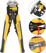Wire stripper, cutter, and crimping tool, 3-in-1.