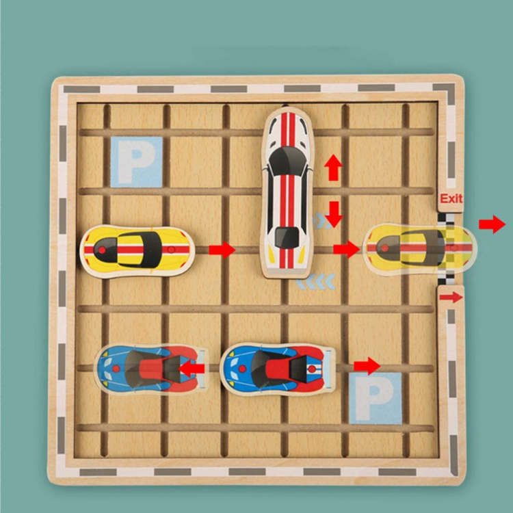 Fun maze with cars for children