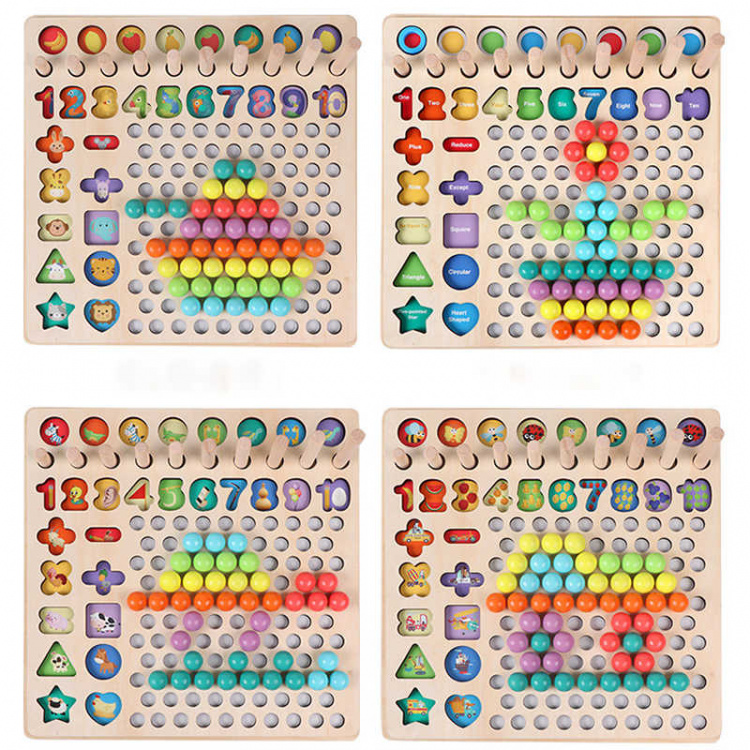 13-in-1 mathematical board game - logarithmic solutions