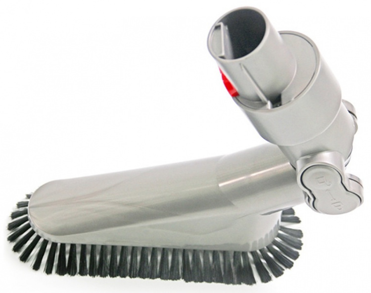 Furniture brush with flexible handle for Dyson V7, V8, V10, V11. Furniture brush with flexible handle for Dyson V7, V8, V10, V11.