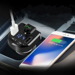 FM transmitter for the car with hands-free and charger FM transmitter for the car with hands-free and charger