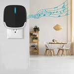Plug & Play Wireless doorbell with long range, Black Plug & Play Wireless doorbell with long range, Black