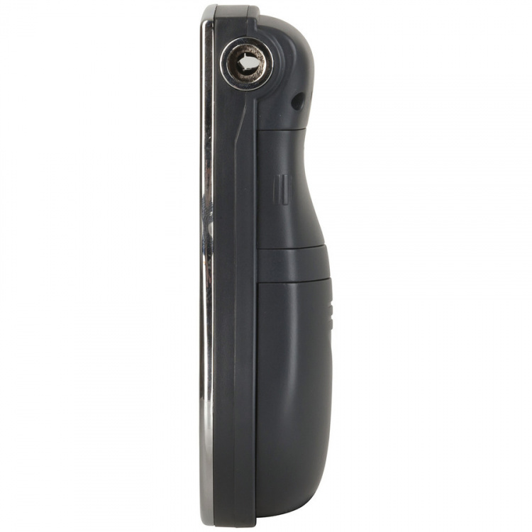 Compact alcohol meter for cars with LCD screen, Black/Silver.