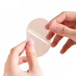 Handle for toilet seat or cabinet, blue Handle for toilet seat or cabinet, blue