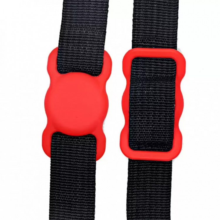 AirTag holder for dog collars, Black AirTag holder for dog collars, Black