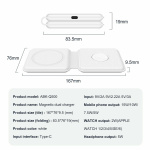Double magnetic wireless charger Double magnetic wireless charger