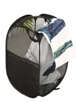 Laundry basket in Net, Black Laundry basket in Net, Black