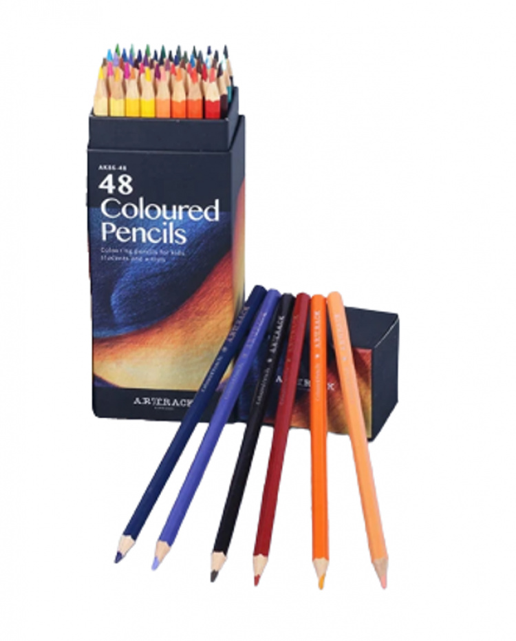 Colored pencils, 48 colors Colored pencils, 48 colors