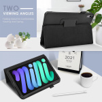 Case with pen holder for iPad Mini 6, Black
