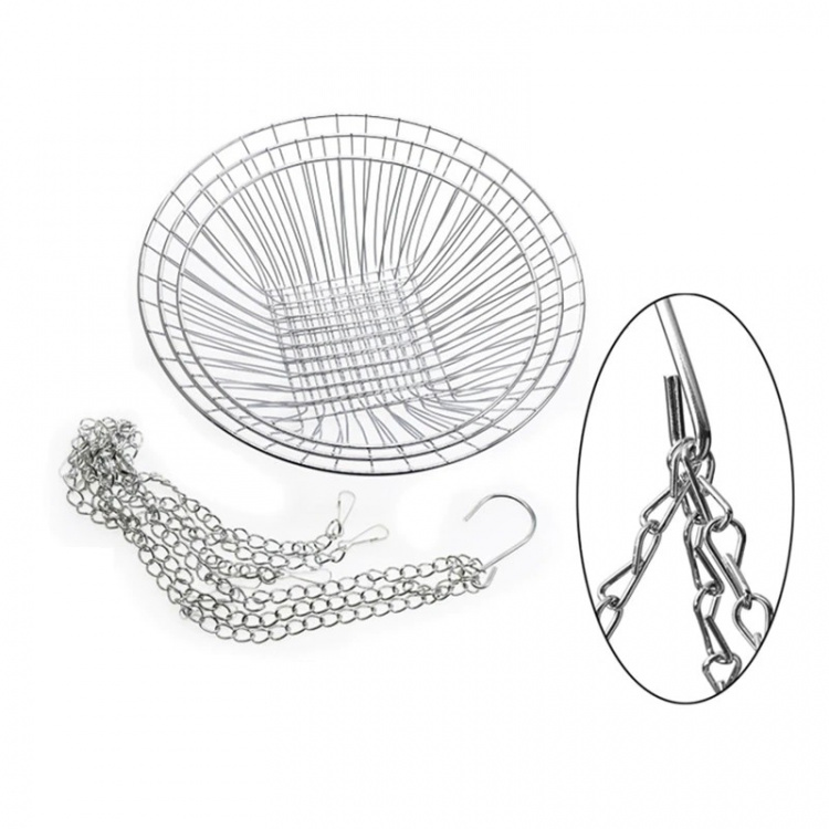 Hängande fruktkorg, 3-plan