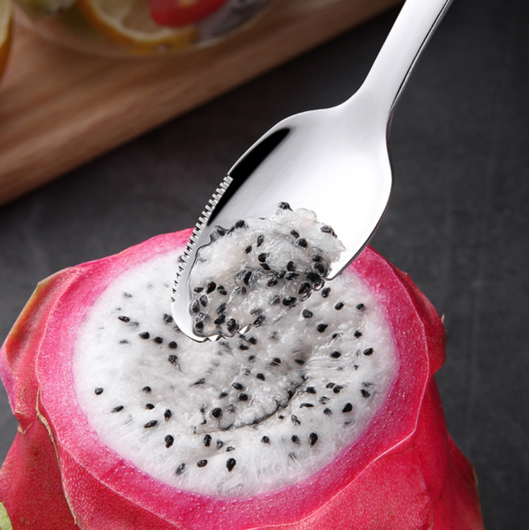 Fruit spoon, double-headed