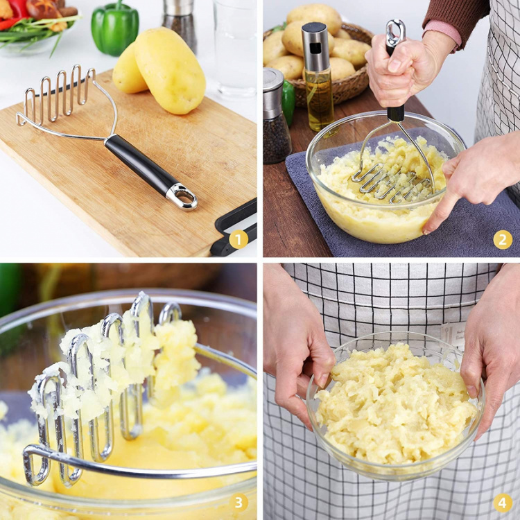 Potato masher in Stainless Steel, Classic Potato masher in Stainless Steel, Classic