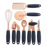 Kitchen equipment in 7 pieces, Blue. Kitchen equipment in 7 pieces, Blue.