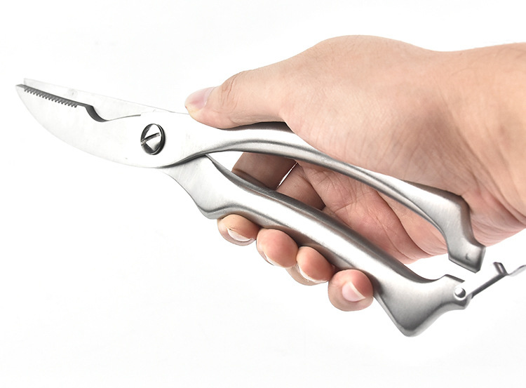 Multifunctional Kitchen Scissors in stainless steel