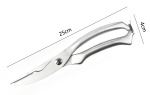 Multifunctional Kitchen Scissors in stainless steel