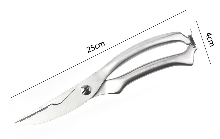 Multifunctional Kitchen Scissors in stainless steel