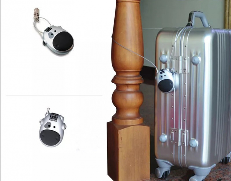 Multifunctional lock, silver Multifunctional lock, silver