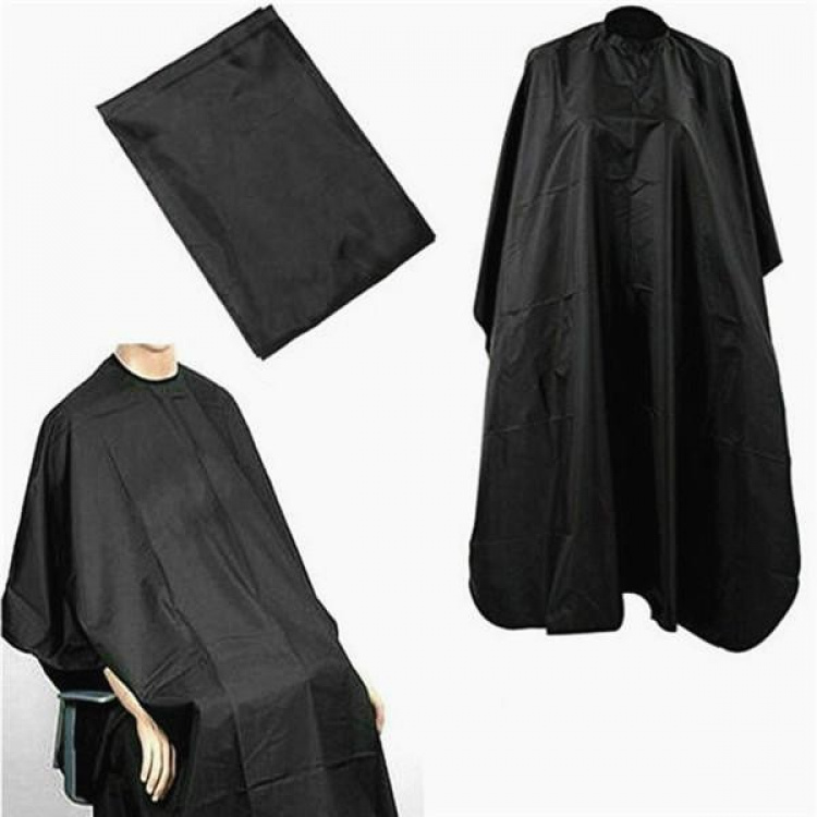 Hairdressing cape, Black