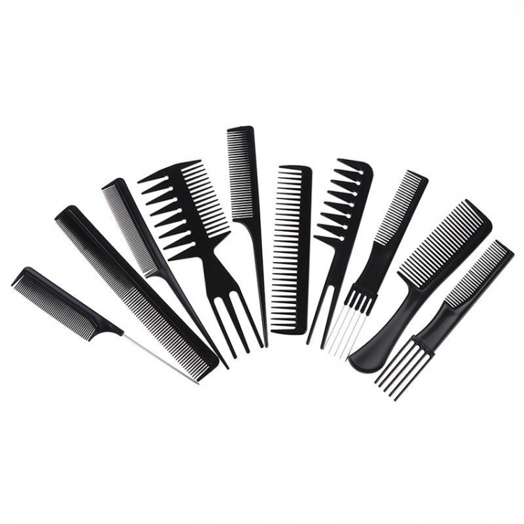 Hairdressing set in 10 parts